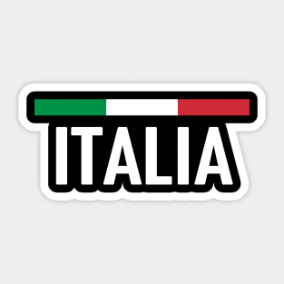 Italia Flag Italian Italy Italiano Sticker